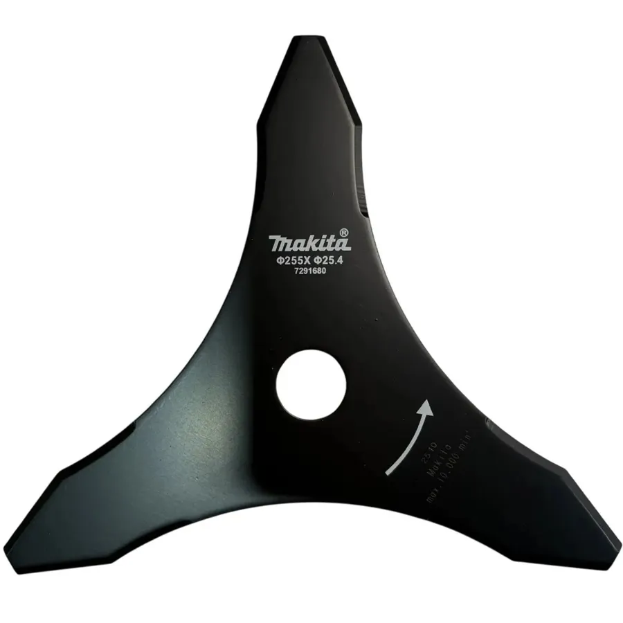Нож для густой поросли 255x25.4, 3T Makita 1916D0-6