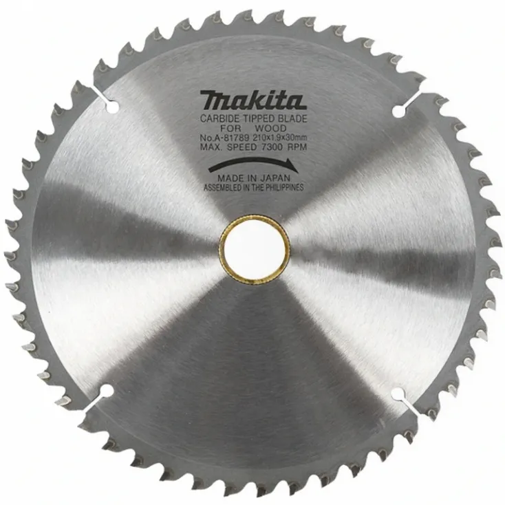 Диск пильный по дереву 210x1.9x30 мм, 48T Makita A-81789