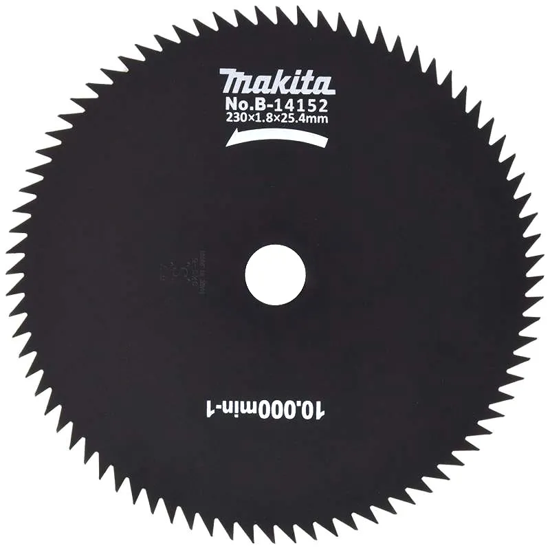 Нож для густой поросли 230х25.4, 80T Makita B-14152