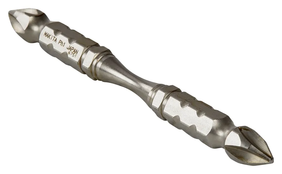 Насадка двусторонняя Silver Torsion, PH1, 85 мм, E-form (MZ), 3 шт Makita B-21842