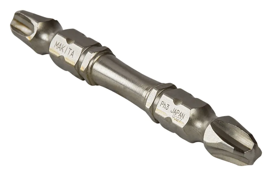 Насадка двусторонняя Silver Torsion, PH3, 65 мм, E-form (MZ), 3 шт Makita B-21870