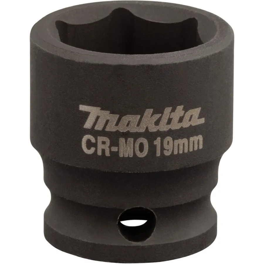 Ударный торцевой ключ 3/8, 19х30 мм для гайковёрта Makita B-40010