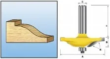 Фреза фигирейная горизонтальная 50.8х12.7, S12, 2T Makita D-11879