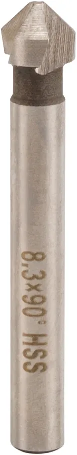 Зенковка HSS, 8.3х50 мм, 3T, 90G, хвостовик 6 мм Makita D-37443