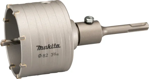 Твердая коронка SDS-PLUS в сборе 82х175 мм, M22 (центр. сверло, адаптер) Makita D-74027