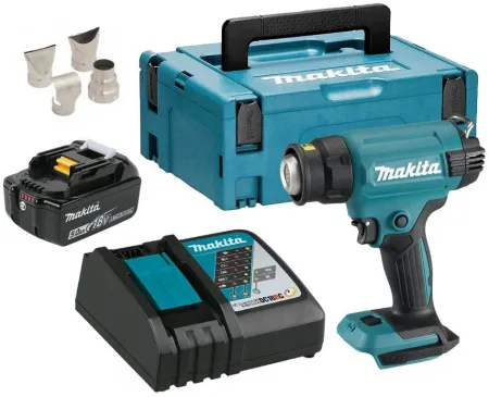Фен строительный Makita DHG181RT1J