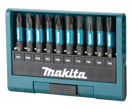 Набор насадок Impact Black, 50 мм, 10 шт Makita E-12011