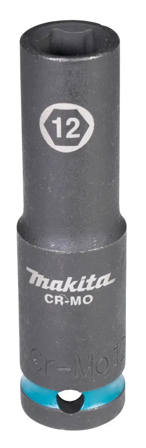 Ударная торцовая головка Impact Black 1/2, 12x81,5 мм Makita E-16433