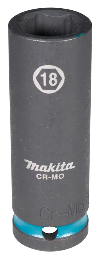 Ударная торцовая головка Impact Black 1/2, 18x81,5 мм Makita E-16483