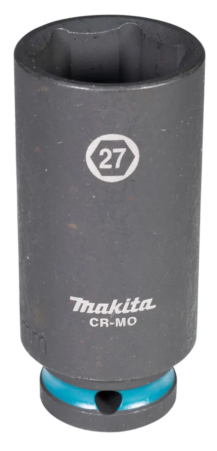 Ударная торцовая головка Impact Black 1/2, 27x81,5 мм Makita E-16536