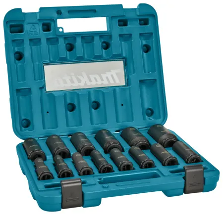Набор головок Impact Black 1/2" 10-32, 14 шт. Makita E-16586